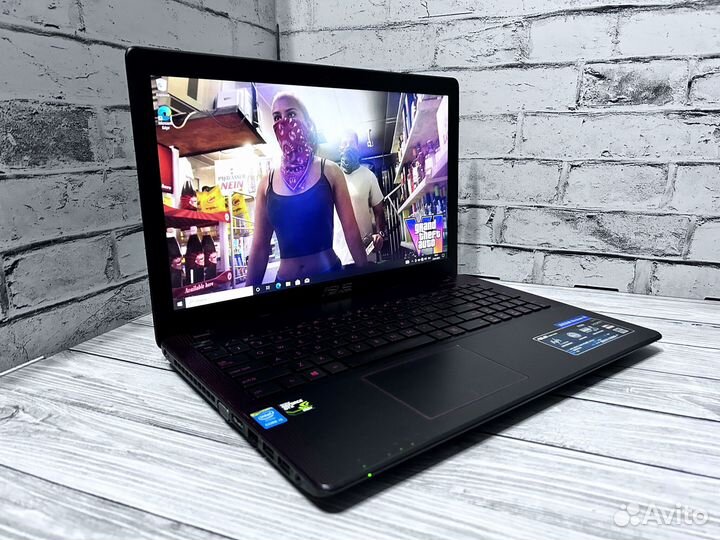 Игровой ноутбук Asus 2видеокарты Core i5/SSD