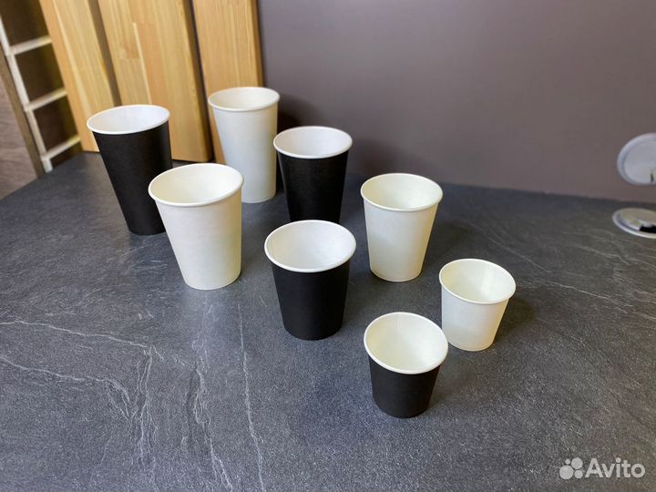 Стаканы бумажные бумажная посуда оптом в наличии