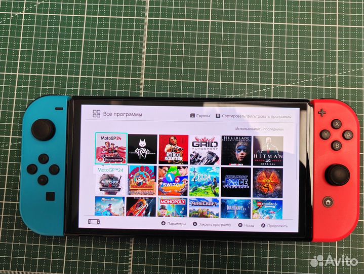 Nintendo switch oled прошитый 256