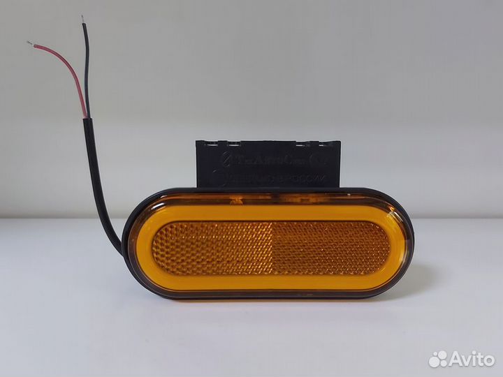 Фонарь габаритный 144-00 неон желтый светодиодный