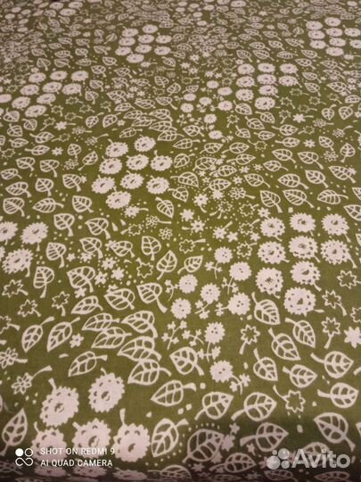 Штапель, сатин, ситец, плюш, советский материал