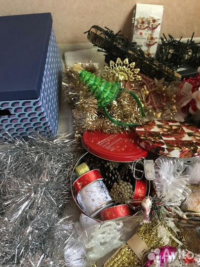 Елочные ноовгодние игрушки, новогодний декор