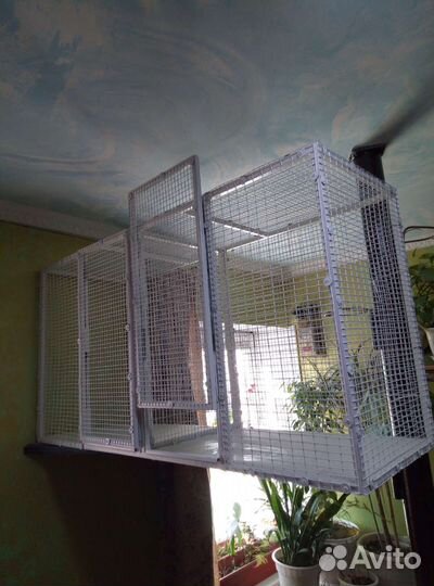 Клетка 2секции для птиц