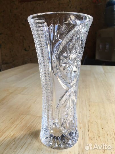 Хрустальная ваза 3 шт