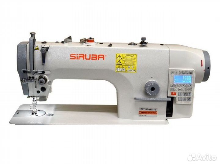 Прямострочная (Перетоп) Siruba DL7200-NH1-16