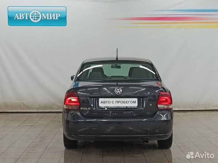 Volkswagen Polo 1.6 AT, 2012, 268 000 км