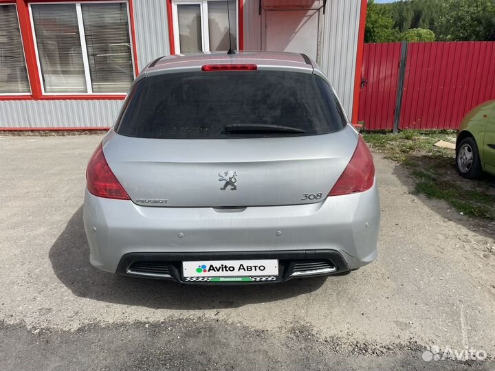Peugeot 308 1.6 AT, 2008, 119 000 км