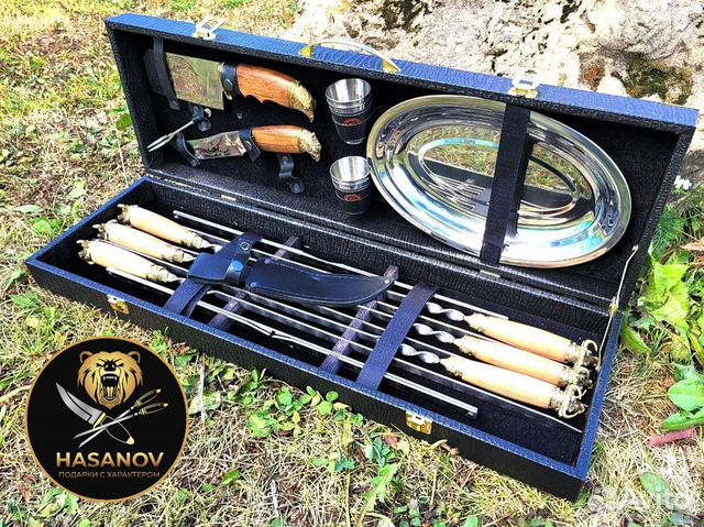 Подарочный шашлычный набор Элитный