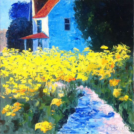 Яркие картины с цветами