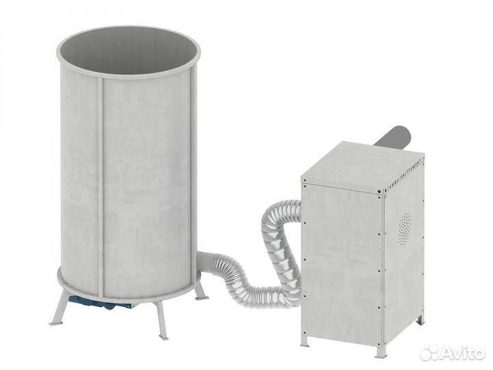 Комплекс Набивочный пылесос нп-2 + бункер кбн-1