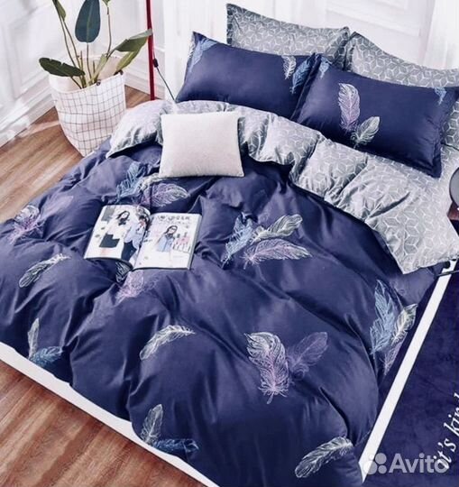 Белье постельное евро и двуспальные