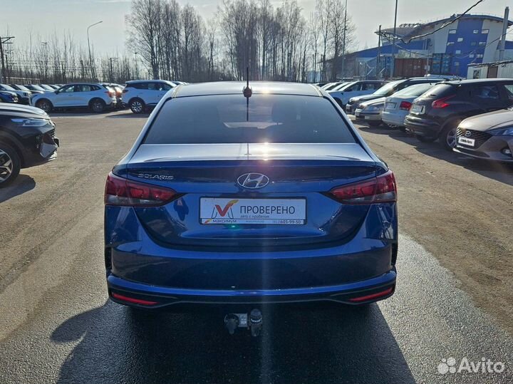 Hyundai Solaris 1.6 AT, 2021, 55 525 км