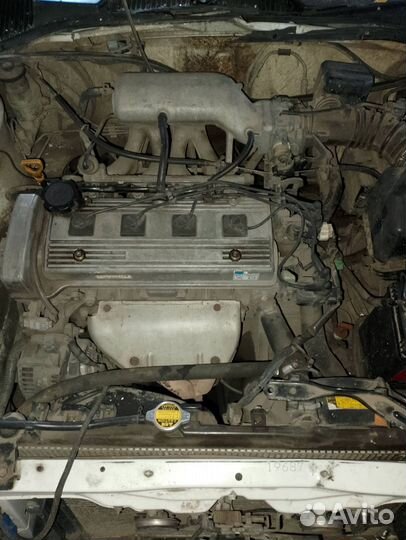 Двигатель на toyota caldina 7А FE