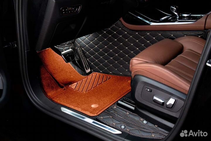 3D Коврики Hyundai Салон Багажник из Экокожи