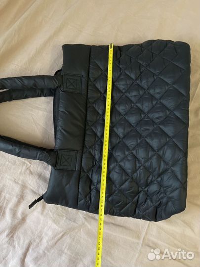 Сумка шопер болонь с синтепоном