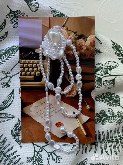 Серьга ручной работы