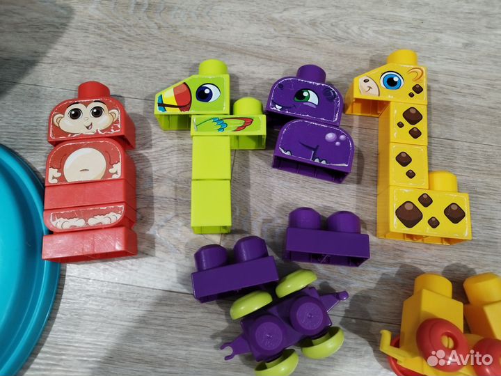 Конструктор mega bloks неуклюжий слон