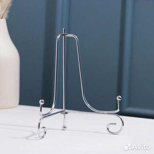 Подставка под тарелки Доляна, 1711 см, цвет хром