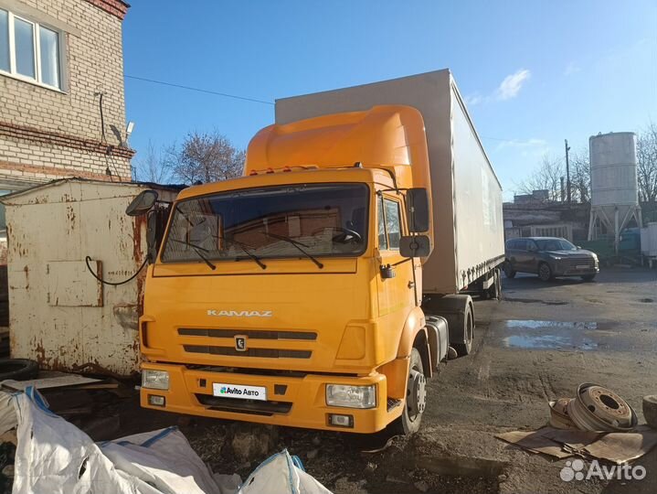 КАМАЗ 4308 с полуприцепом, 2023