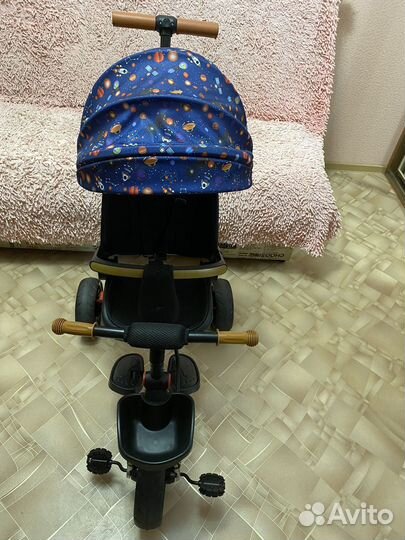 Велосипед коляска с ручкой