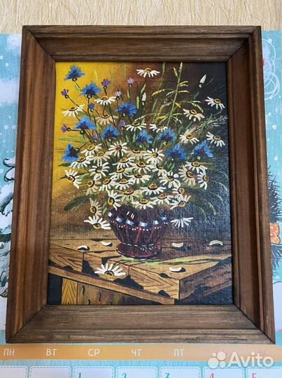 Картина холст масло 18х24