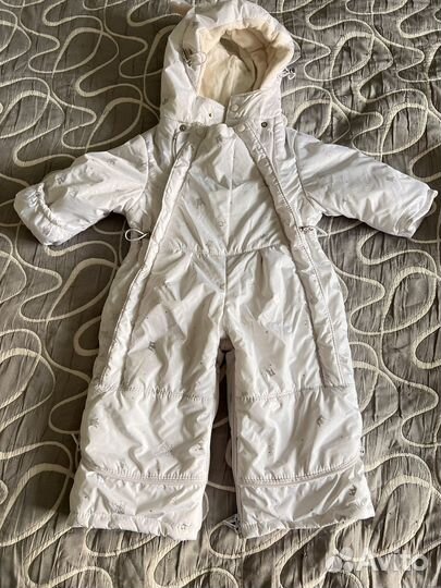 Зимний комбинезон трансформер 68-74