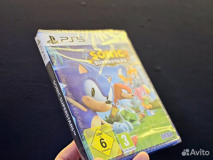 Диск PS5 Sonic Superstars, русская версия