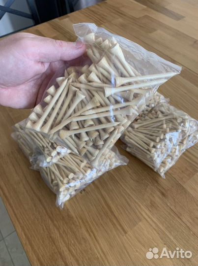 Тишки для гольфа, гольф ти, подставки для мяча