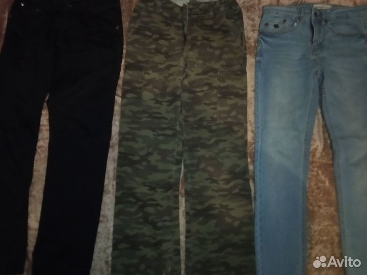 Футболки, рубашки, толстовкр, джинсы размер 42-44