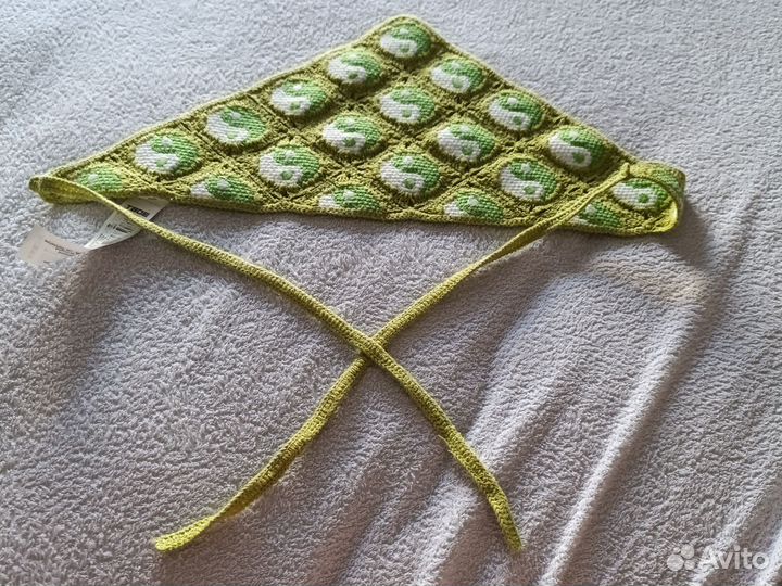 Вязаная косынка летняя