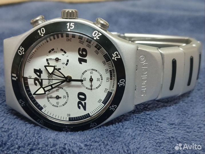 Часы swatch irony aluminium