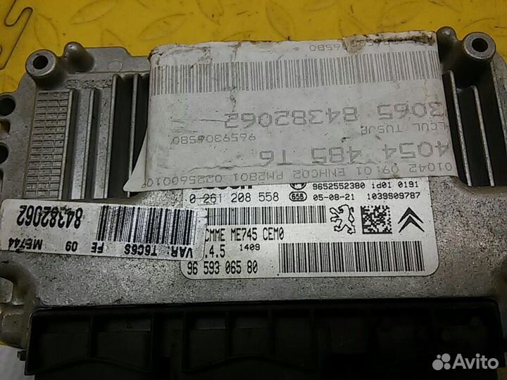 Блок управления двигателем 307