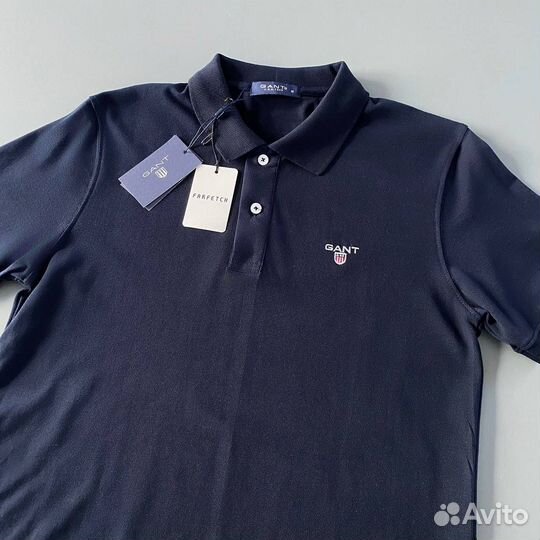 Поло мужское gant