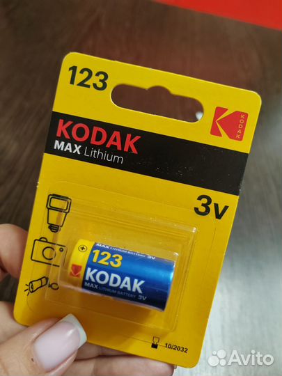 Батарейка cr123a