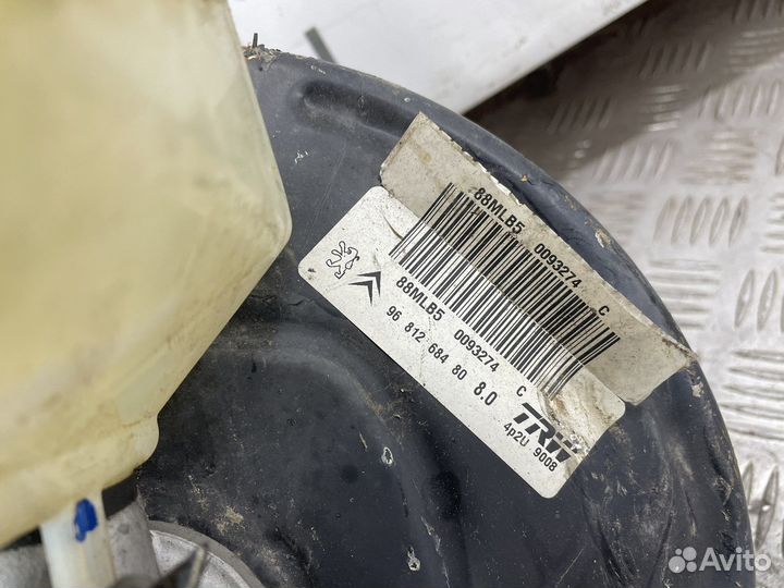 Вакуумный усилитель тормозов citroen berlingo B9