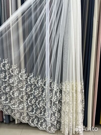 Тюль Sahara с низом