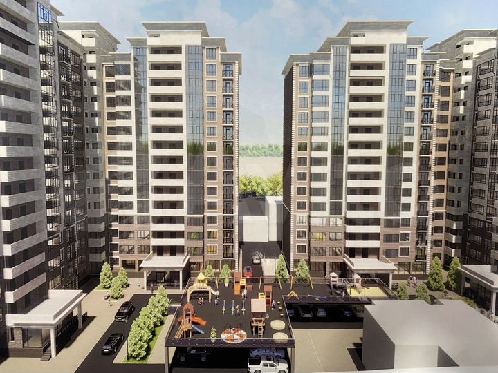 Квартира-студия, 44 м², 5/9 эт.