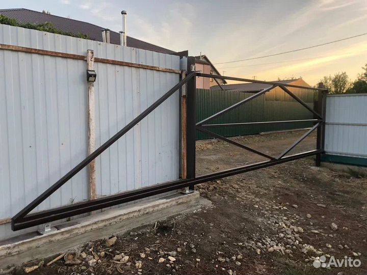 Откатные и распашные ворота