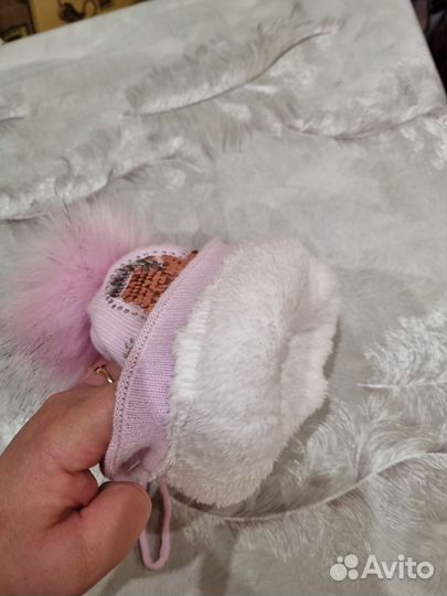 Шапка зимняя для девочки