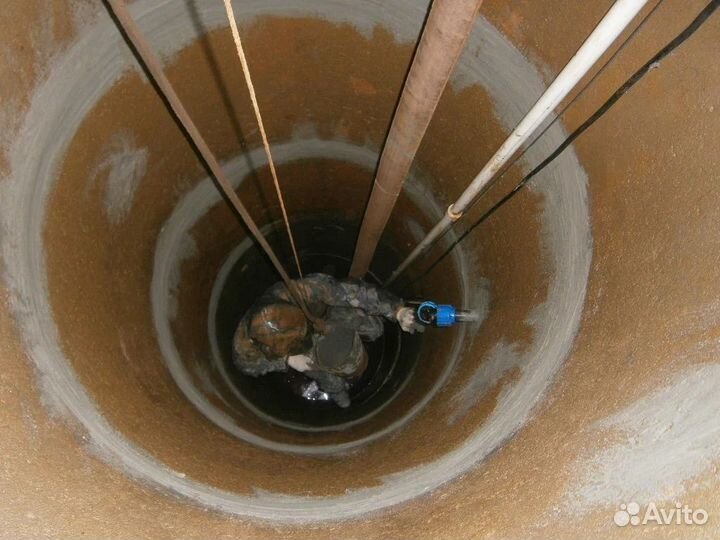 Чистка, копка, углубление колодцев