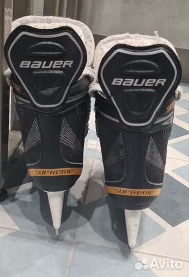 Коньки хоккейные детские bauer supreme pro