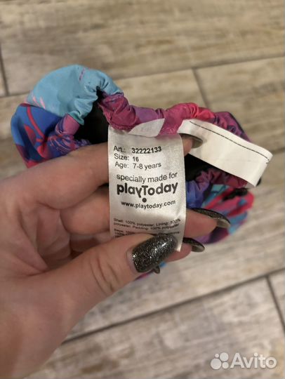 Варежки краги playtoday