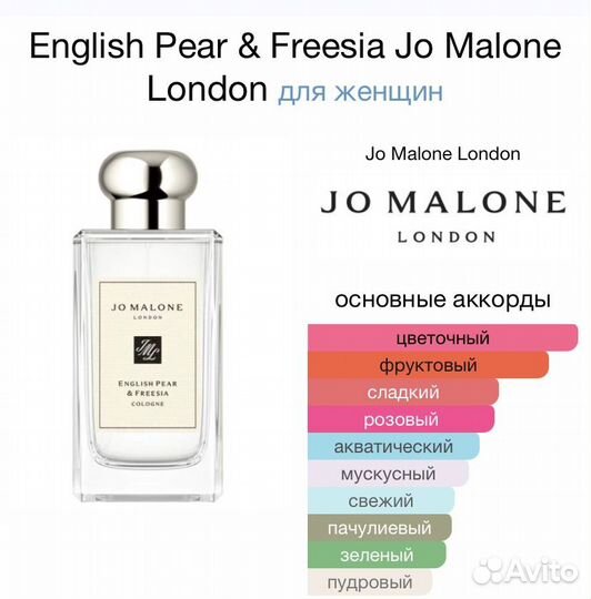 Парфюмерия Jo Malone