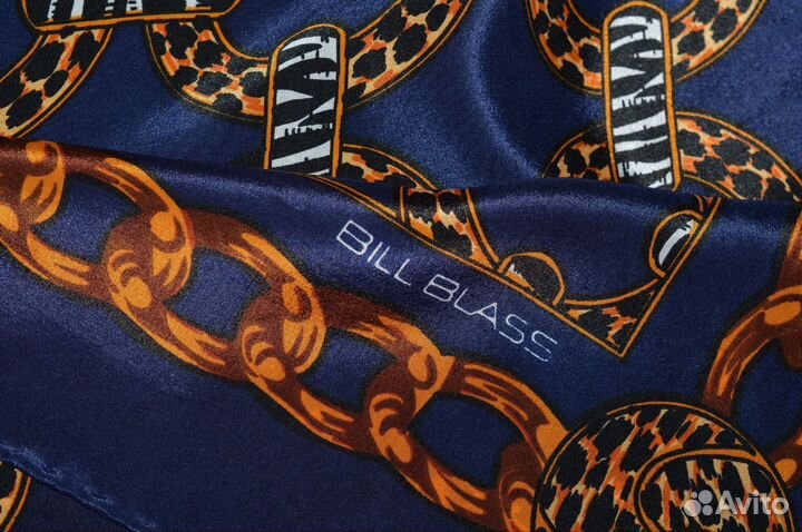 Шелковый платок Bill Blass винтаж