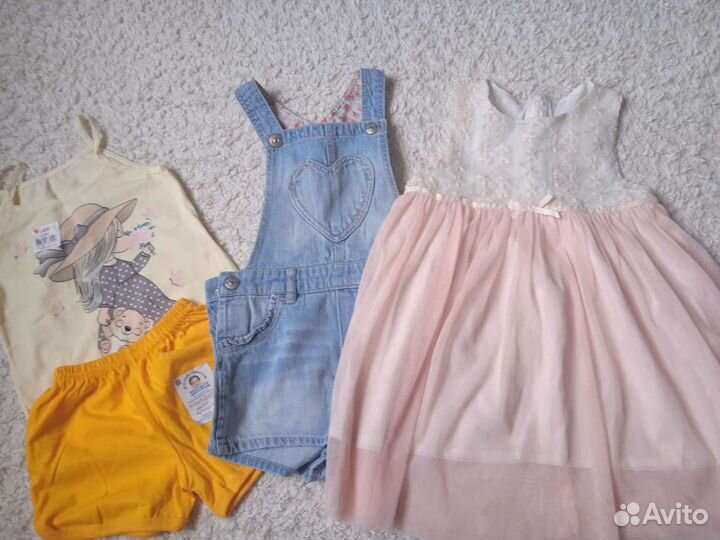 Пакет одежды для девочки, 86-92 размер