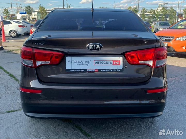 Kia Rio 1.4 МТ, 2015, 122 001 км