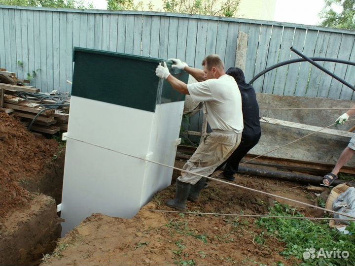 Септик эко Диамант 5 для выгребных ям