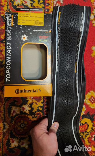 Велопокрышка Continental Top Contact Winter II Pre