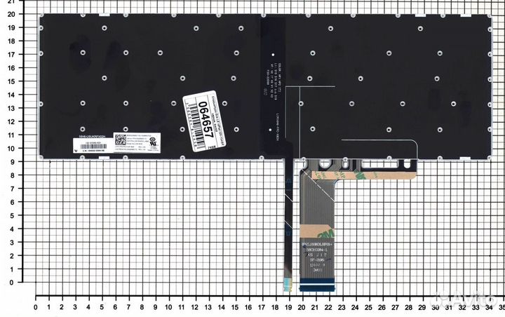 Клавиатура для Lenovo IdeaPad 330-15IKB серая с по