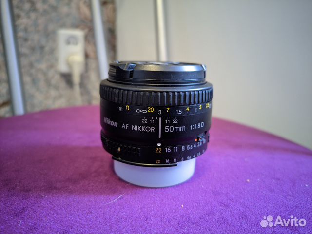 Объектив nikon 50mm f 1.8g af nikkor